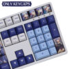Kamisato Ayaka keycap blue keyboard cover Cherry all keys - Image 6